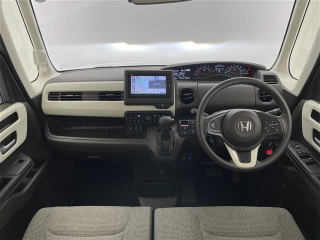 Ｎ－ＢＯＸ Ｌ　純正ナビ　バックカメラ　シートヒーター　前後ドラレコ　ＥＴＣ　両側パワスラ　ホンダセンシング　衝突軽減　追従クルコン　電動パーキング　ＬＥＤオートライト　リヤパーキングセンサー　純正フロアマット　禁煙（2枚目）