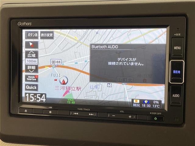 Ｎ－ＢＯＸ Ｌ　純正ナビ　バックカメラ　シートヒーター　前後ドラレコ　ＥＴＣ　両側パワスラ　ホンダセンシング　衝突軽減　追従クルコン　電動パーキング　ＬＥＤオートライト　リヤパーキングセンサー　純正フロアマット　禁煙（3枚目）