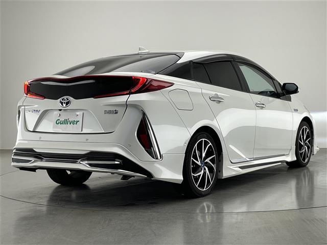 プリウスＰＨＶ Ａ　純正１１．６型ナビ　モデリスタエアロ　シートヒーター　パーキングアシスト　ＢＳＭ　ＥＴＣ２．０　純正ドラレコ　ＡＣ１００Ｖ　セーフティセンス　衝突軽減　追従クルコン　ＬＥＤライト　コーナーセンサ　禁煙（42枚目）