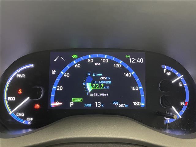 ヤリスクロス ハイブリッドＺ　アドベンチャー　純正８型ＤＡナビ　全方位カメラ　禁煙車　ＨＵＤ　ＢＳＭ　追従クルコン　フルセグＴＶ　セーフティセンス　衝突軽減　シートヒーター　ステアリングヒーター　コーナーセンサー　ドラレコ　ＥＴＣ　ＬＥＤライト（12枚目）