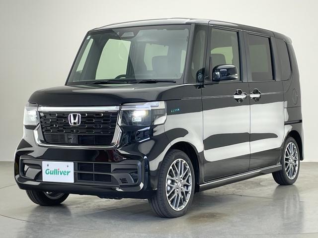 N-BOXカスタム ターボ 届出済未使用車 社外8型ナビ 禁煙車 バックカメラ シートヒーター ハーフレザー 両側パワスラ ETC パドルシフト ホンダセンシング 衝突軽減装置 追従クルコン コーナーセンサー リアロールシェード(18枚目)