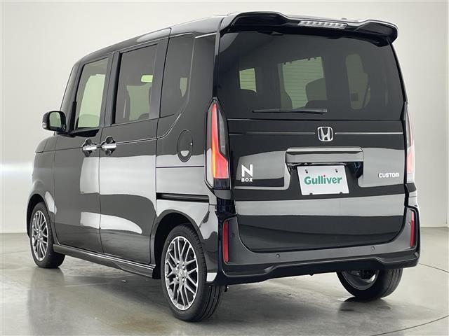 N-BOXカスタム ターボ 純正9型ナビ シートヒーター 両側パワスラ バックカメラ フルセグTV 追従クルコン ETC ホンダセンシング パドルシフト 黒ハーフレザー コーナーセンサー 衝突軽減 LEDライト USB接続 禁煙(18枚目)