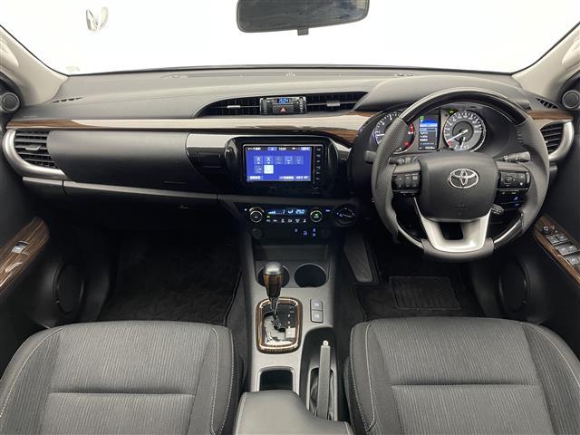 ハイラックス Z 純正ナビ バックカメラ AEROKLASキャノピー JBLスピーカー ETC 純正ドラレコ BATTLEZリフトアップサス GRサイドステップ 純正オーバーフェンダー TRDフィルム 衝突軽減 禁煙車(2枚目)