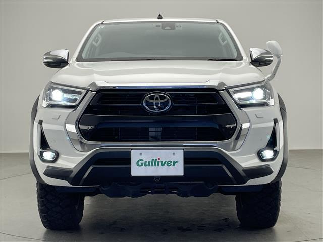 ハイラックス Z 純正ナビ バックカメラ AEROKLASキャノピー JBLスピーカー ETC 純正ドラレコ BATTLEZリフトアップサス GRサイドステップ 純正オーバーフェンダー TRDフィルム 衝突軽減 禁煙車(37枚目)