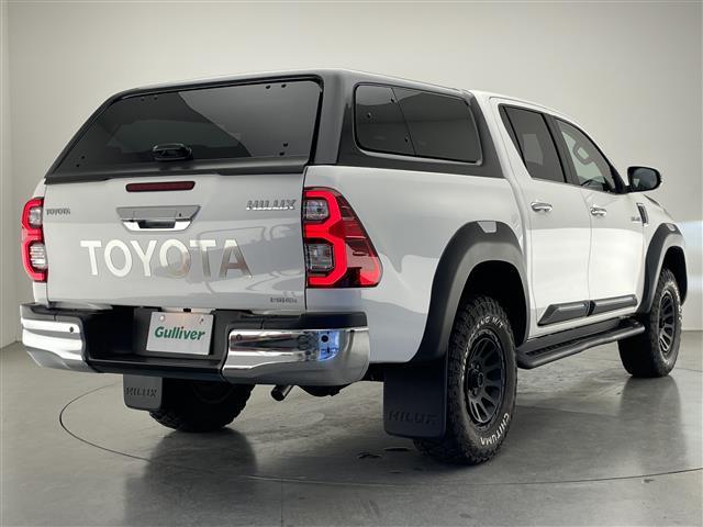 ハイラックス Z 純正ナビ バックカメラ AEROKLASキャノピー JBLスピーカー ETC 純正ドラレコ BATTLEZリフトアップサス GRサイドステップ 純正オーバーフェンダー TRDフィルム 衝突軽減 禁煙車(39枚目)