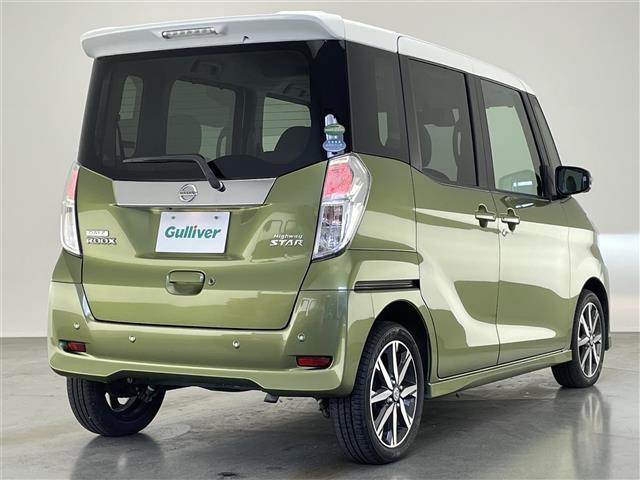 デイズルークス ハイウェイスター Gターボ 純正ナビ 全方位カメラ クルコン 禁煙車 両側パワスラ フルセグTV Bluetooth 衝突軽減 クルコン 純正ドラレコ ETC コーナーセンサー ロールシェード ハーフレザー LEDライト フォグ(43枚目)