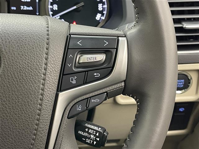 ランドクルーザープラド TX Lパッケージ メーカーナビ ムーンルーフ ベージュ革シート 全方位カメラ シートヒーター 前後ドラレコ BSM ETC2.0 セーフティセンス 衝突軽減 追従クルコン コーナーセンサー LEDオートライト フォグ(30枚目)