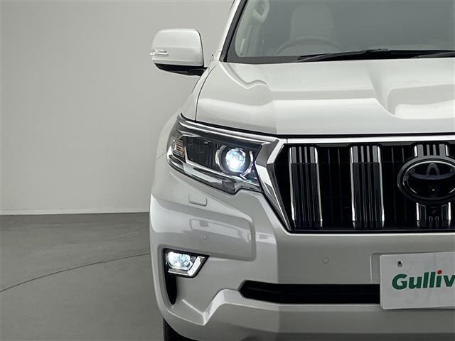 ランドクルーザープラド TX Lパッケージ メーカーナビ ムーンルーフ ベージュ革シート 全方位カメラ シートヒーター 前後ドラレコ BSM ETC2.0 セーフティセンス 衝突軽減 追従クルコン コーナーセンサー LEDオートライト フォグ(36枚目)