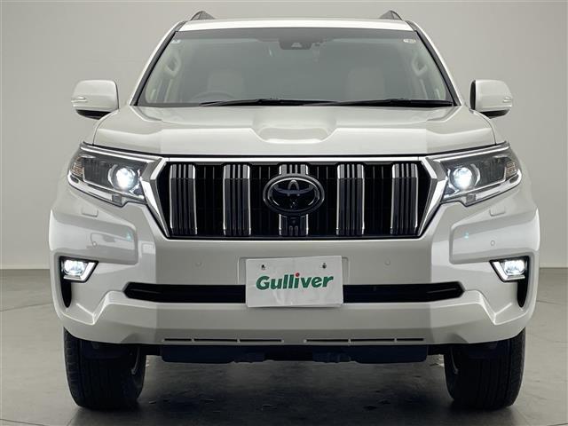 ランドクルーザープラド TX Lパッケージ メーカーナビ ムーンルーフ ベージュ革シート 全方位カメラ シートヒーター 前後ドラレコ BSM ETC2.0 セーフティセンス 衝突軽減 追従クルコン コーナーセンサー LEDオートライト フォグ(37枚目)