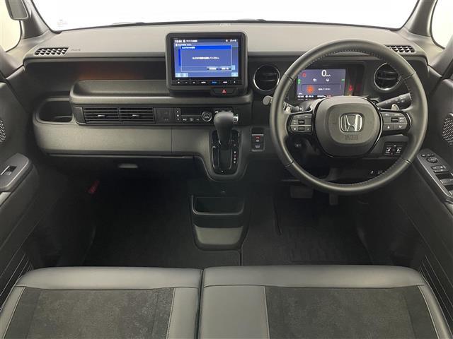 N-BOXカスタム ターボ 純正8型ナビ バックカメラ シートヒーター 両側パワスラ フルセグTV ハーフレザー ホンダセンシング 衝突軽減 追従クルコン ハンドル支援 パドルシフト 電動パーキング LEDオートライト 禁煙車(2枚目)