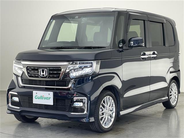 Ｎ－ＢＯＸカスタム Ｌターボ　社外ナビ　バックカメラ　シートヒーター　禁煙　フルセグＴＶ　両側パワスラ　ＥＴＣ　前後ドラレコ　ハーフレザー　ホンダセンシング　衝突軽減　追従クルコン　パドルシフト　電動パーキング　ＬＥＤオートライト（16枚目）