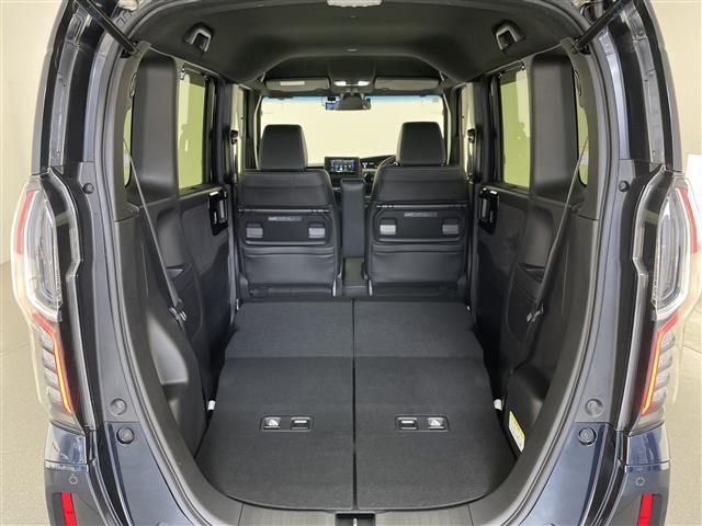 Ｎ－ＢＯＸカスタム Ｌターボ　社外ナビ　バックカメラ　シートヒーター　禁煙　フルセグＴＶ　両側パワスラ　ＥＴＣ　前後ドラレコ　ハーフレザー　ホンダセンシング　衝突軽減　追従クルコン　パドルシフト　電動パーキング　ＬＥＤオートライト（21枚目）