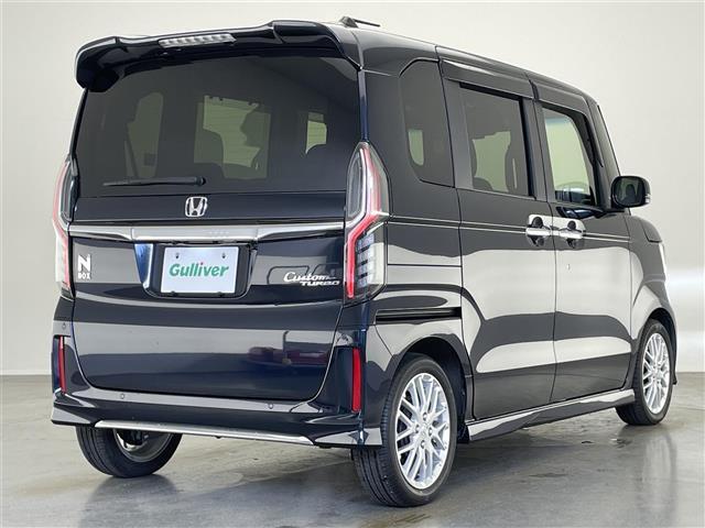 Ｎ－ＢＯＸカスタム Ｌターボ　社外ナビ　バックカメラ　シートヒーター　禁煙　フルセグＴＶ　両側パワスラ　ＥＴＣ　前後ドラレコ　ハーフレザー　ホンダセンシング　衝突軽減　追従クルコン　パドルシフト　電動パーキング　ＬＥＤオートライト（39枚目）