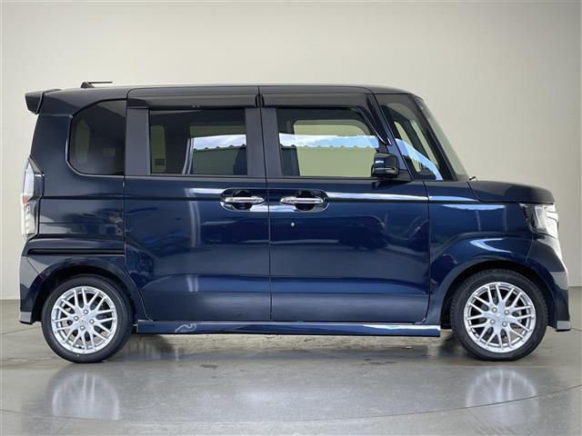 Ｎ－ＢＯＸカスタム Ｌターボ　社外ナビ　バックカメラ　シートヒーター　禁煙　フルセグＴＶ　両側パワスラ　ＥＴＣ　前後ドラレコ　ハーフレザー　ホンダセンシング　衝突軽減　追従クルコン　パドルシフト　電動パーキング　ＬＥＤオートライト（40枚目）