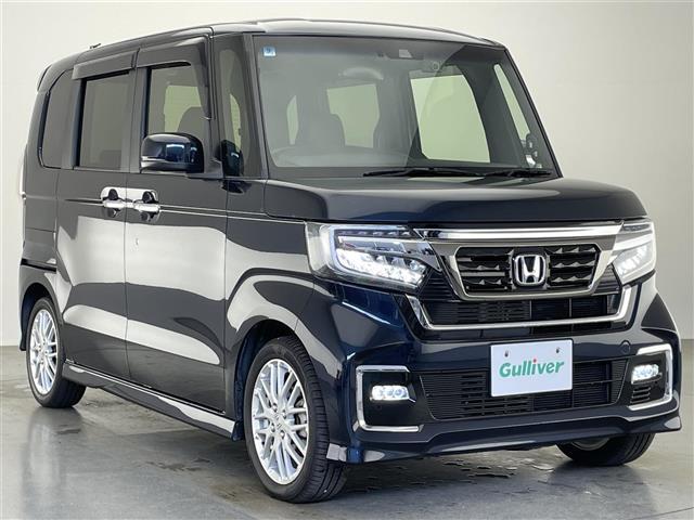 Ｎ－ＢＯＸカスタム Ｌターボ　社外ナビ　バックカメラ　シートヒーター　禁煙　フルセグＴＶ　両側パワスラ　ＥＴＣ　前後ドラレコ　ハーフレザー　ホンダセンシング　衝突軽減　追従クルコン　パドルシフト　電動パーキング　ＬＥＤオートライト（41枚目）