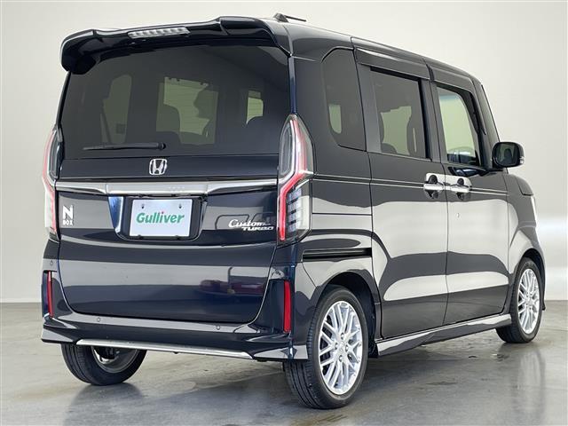 Ｎ－ＢＯＸカスタム Ｌターボ　社外ナビ　バックカメラ　シートヒーター　禁煙　フルセグＴＶ　両側パワスラ　ＥＴＣ　前後ドラレコ　ハーフレザー　ホンダセンシング　衝突軽減　追従クルコン　パドルシフト　電動パーキング　ＬＥＤオートライト（42枚目）