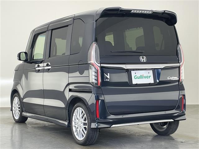 Ｎ－ＢＯＸカスタム Ｌターボ　社外ナビ　バックカメラ　シートヒーター　禁煙　フルセグＴＶ　両側パワスラ　ＥＴＣ　前後ドラレコ　ハーフレザー　ホンダセンシング　衝突軽減　追従クルコン　パドルシフト　電動パーキング　ＬＥＤオートライト（43枚目）