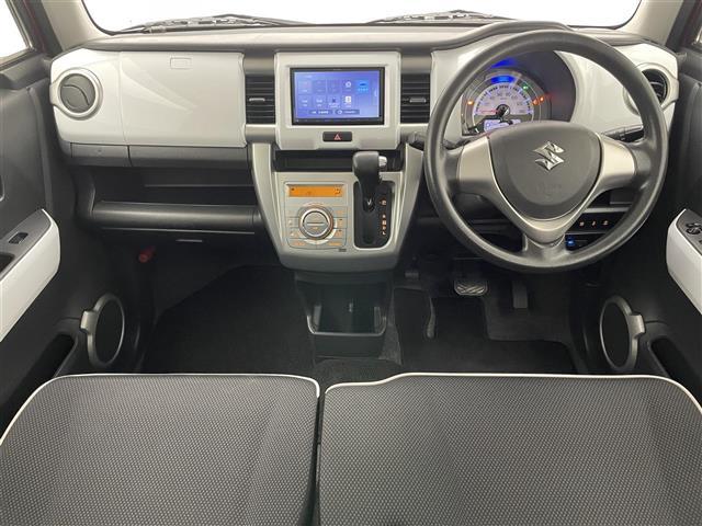 ハスラー G 社外ナビ シートヒーター 禁煙車 TV Bluetooth DVD USB ETC プッシュスタート ツートンカラー レーダーブレーキサポート 衝突軽減 純正フロアマット 純正ドアバイザー オートAC(2枚目)