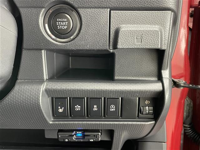 ハスラー G 社外ナビ シートヒーター 禁煙車 TV Bluetooth DVD USB ETC プッシュスタート ツートンカラー レーダーブレーキサポート 衝突軽減 純正フロアマット 純正ドアバイザー オートAC(5枚目)