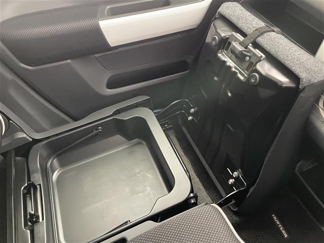 ハスラー G 社外ナビ シートヒーター 禁煙車 TV Bluetooth DVD USB ETC プッシュスタート ツートンカラー レーダーブレーキサポート 衝突軽減 純正フロアマット 純正ドアバイザー オートAC(15枚目)