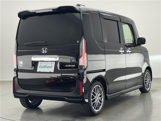 N-BOXカスタム ターボ 純正8型DA 全方位カメラ カープレイ シートヒーター パドルシフト ハーフレザー ホンダセンシング 衝突軽減 車線逸脱 LEDオートライト オートハイビーム コーナーセンサー 電子パーキング 禁煙車(42枚目)