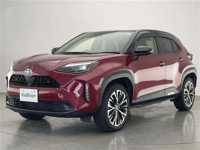 ヤリスクロス ハイブリッドZ 純正8型DAナビ 全方位カメラ パーキングアシスト ハーフレザー シートヒーター BSM HUD 前後ドラレコ ETC パワーバックドア ツートンカラー セーフティセンス 衝突軽減 追従クルコン 禁煙(16枚目)