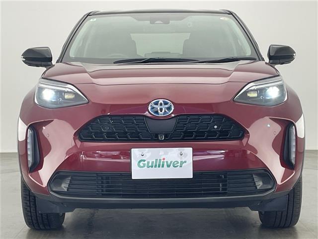 ヤリスクロス ハイブリッドZ 純正8型DAナビ 全方位カメラ パーキングアシスト ハーフレザー シートヒーター BSM HUD 前後ドラレコ ETC パワーバックドア ツートンカラー セーフティセンス 衝突軽減 追従クルコン 禁煙(37枚目)