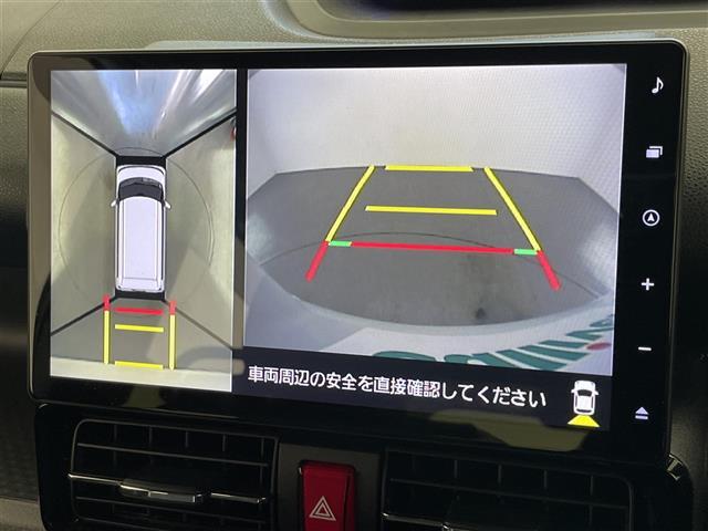 タント カスタムＲＳ　純正１０型ナビ　全方位カメラ　シートヒーター　ＨＤＭＩ　両側パワスラ　フルセグＴＶ　ＤＶＤ　スマアシ　ＥＴＣ　ドラレコ　コーナーセンサー　衝突軽減　ＵＳＢ接続　ＬＥＤライト　フォグ　純正マット　禁煙車（4枚目）