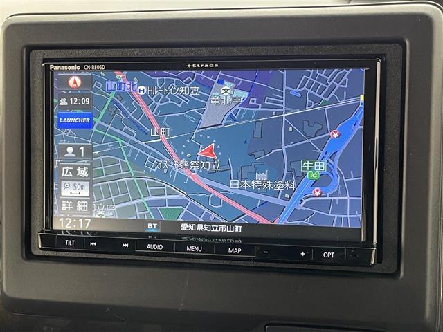 Ｎ－ＢＯＸカスタム Ｇ・ＥＸターボホンダセンシング　社外ナビ　バックカメラ　シートヒーター　禁煙車　フルセグＴＶ　前後ドラレコ　ＥＴＣ　両側パワスラ　パドルシフト　ホンダセンシング　衝突軽減　車線逸脱　追従クルコン　ハーフレザー　ＬＥＤオートライト（3枚目）