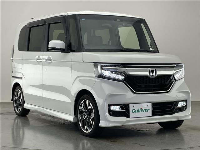 Ｎ－ＢＯＸカスタム Ｇ・ＥＸターボホンダセンシング　社外ナビ　バックカメラ　シートヒーター　禁煙車　フルセグＴＶ　前後ドラレコ　ＥＴＣ　両側パワスラ　パドルシフト　ホンダセンシング　衝突軽減　車線逸脱　追従クルコン　ハーフレザー　ＬＥＤオートライト（41枚目）