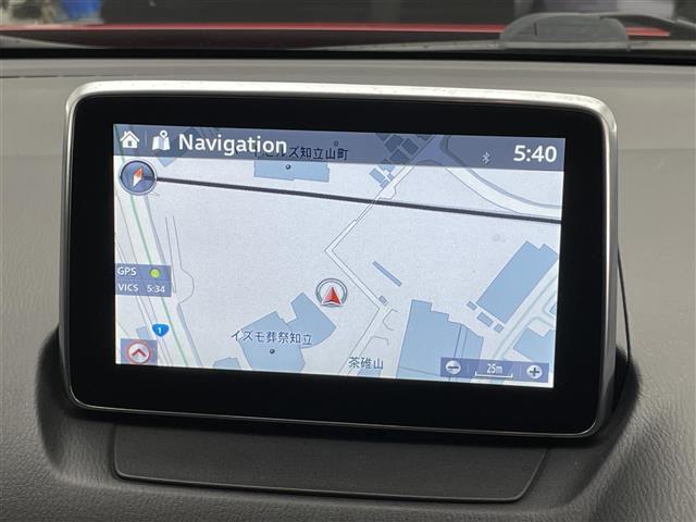 CX-3 XD ツーリング 純正ナビ バックカメラ BSM 禁煙車 フルセグTV DVD USB AUX Bluetooth HUD 前後ドラレコ クルーズコントロール パドルシフト LEDライト ハーフレザー コーナーセンサー(3枚目)