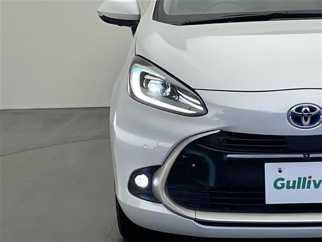 アクア Z 純正10.5型DAナビ 全方位カメラ DVDデッキ フルセグTV AC100V電源 BSM 録画機能付きミラー セーフティセンス 衝突軽減 追従クリコン LEDオートライト コーナーセンサー 禁煙車(34枚目)