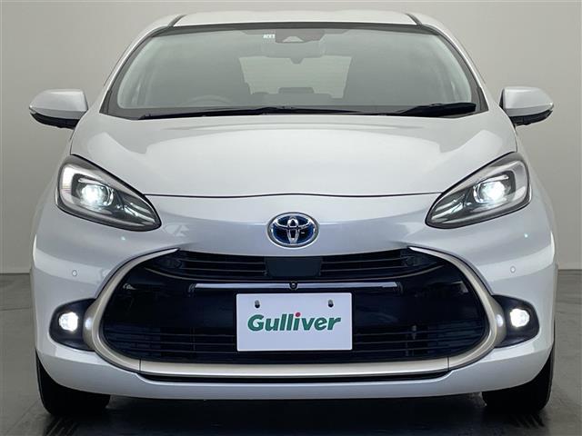 アクア Z 純正10.5型DAナビ 全方位カメラ DVDデッキ フルセグTV AC100V電源 BSM 録画機能付きミラー セーフティセンス 衝突軽減 追従クリコン LEDオートライト コーナーセンサー 禁煙車(37枚目)