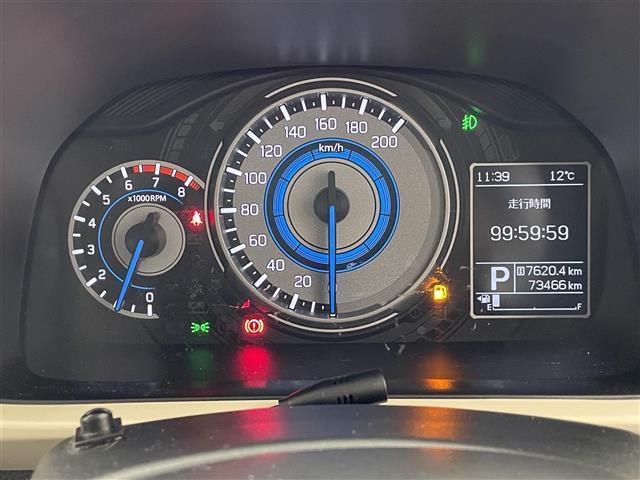 クロスビー ハイブリッドＭＺ　シートヒーター　ドラレコ　ＥＴＣ　禁煙車　全方位モニター用カメラパッケージ　デュアルセンサーブレーキ　衝突軽減　車線逸脱　クルコン　パーキングセンサー　ＬＥＤオートライト　フォグランプ　パドルシフト（12枚目）