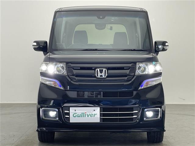 Ｎ－ＢＯＸカスタム Ｇ　ターボＳＳブラックスタイルパッケージ　純正ナビ　純正後席モニター　バックカメラ　ＥＴＣ　禁煙車　フルセグＴＶ　あんしんパッケージ　衝突軽減　シートヒーター　ハーフレザー　両側パワスラ　前後ドラレコ　パドルシフト　ＨＩＤオートライト　フォグ（36枚目）