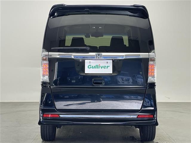 Ｎ－ＢＯＸカスタム Ｇ　ターボＳＳブラックスタイルパッケージ　純正ナビ　純正後席モニター　バックカメラ　ＥＴＣ　禁煙車　フルセグＴＶ　あんしんパッケージ　衝突軽減　シートヒーター　ハーフレザー　両側パワスラ　前後ドラレコ　パドルシフト　ＨＩＤオートライト　フォグ（37枚目）