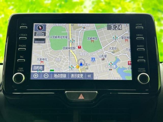 ヤリスクロス ハイブリッドＺ　保証書／ディスプレイオーディオ＋ナビ８インチ／衝突安全装置／シートヒーター／パノラミックビューモニター／車線逸脱防止支援システム／シート　ハーフレザー　衝突被害軽減システム　全周囲カメラ　バックカメラ（9枚目）