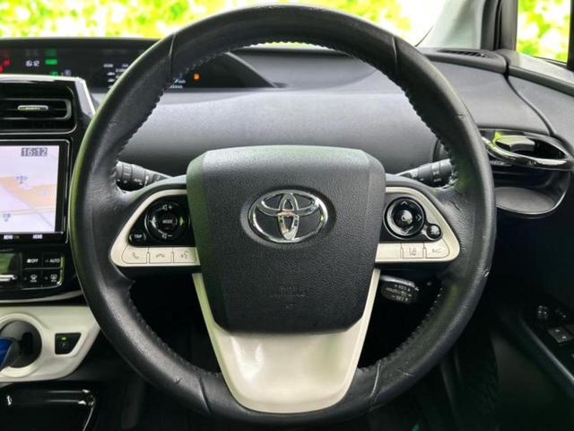 プリウス Ｓセーフティプラス　純正　９インチ　ＳＤナビ／衝突安全装置／車線逸脱防止支援システム／パーキングアシスト　バックガイド／パーキングアシスト　自動操舵／ドライブレコーダー　前後／ヘッドランプ　ＬＥＤ　衝突被害軽減システム（14枚目）