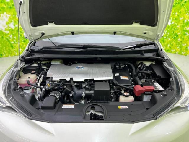 プリウス Ｓセーフティプラス　純正　９インチ　ＳＤナビ／衝突安全装置／車線逸脱防止支援システム／パーキングアシスト　バックガイド／パーキングアシスト　自動操舵／ドライブレコーダー　前後／ヘッドランプ　ＬＥＤ　衝突被害軽減システム（48枚目）