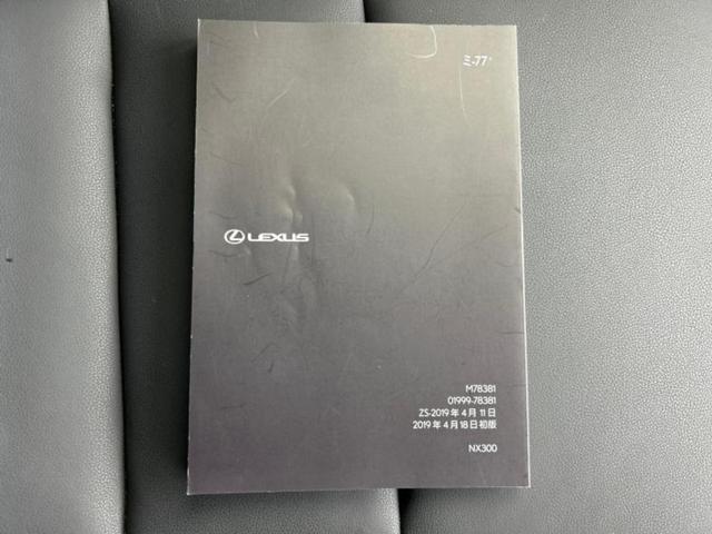 ＮＸ ＮＸ３００Ｉパッケージ　新品タイヤ／保証書／純正　ＳＤナビ／衝突安全装置／シートヒーター／車線逸脱防止支援システム／シート　合皮／パーキングアシスト　バックガイド／電動バックドア／ヘッドランプ　ＬＥＤ　衝突被害軽減システム（36枚目）
