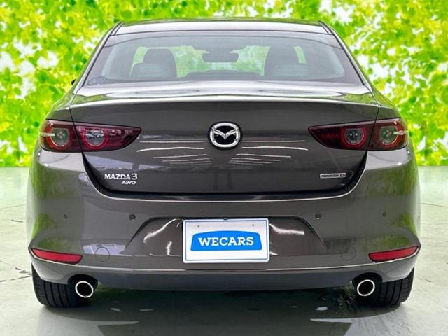 ＭＡＺＤＡ３セダン ４ＷＤ　ＸＤ　Ｌパッケージ　新品タイヤ／ＢＯＳＥ／保証書／純正　８．８インチ　メモリーナビ／衝突安全装置／シートヒーター　前席／車線逸脱防止支援システム／シート　合皮／パーキングアシスト　バックガイド　ターボ　バックカメラ（43枚目）