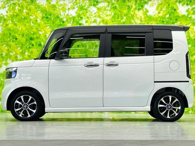 Ｎ－ＢＯＸカスタム コーディネートスタイル２トーン　新品タイヤ／保証書／純正　９インチ　ＳＤナビ／ホンダセンシング／両側電動スライドドア／シートヒーター　前席／車線逸脱防止支援システム／シート　ハーフレザー／パーキングアシスト　バックガイド　禁煙車（2枚目）