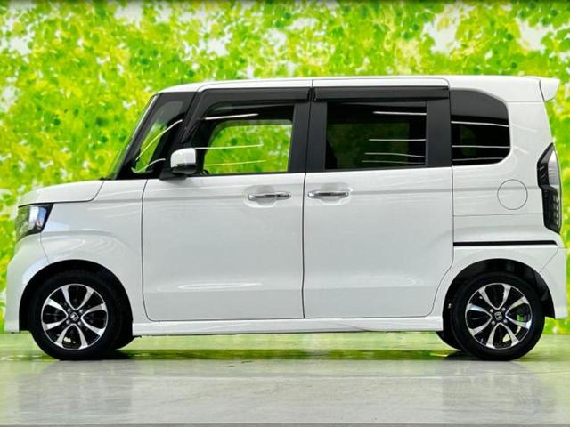 Ｎ－ＢＯＸカスタム Ｇ・Ｌホンダセンシング　新品タイヤ／保証書／社外　８インチ　ＳＤナビ／ホンダセンシング／電動スライドドア／車線逸脱防止支援システム／ドライブレコーダー　３６０°／ヘッドランプ　ＨＩＤ／ＵＳＢジャック　衝突被害軽減システム（2枚目）
