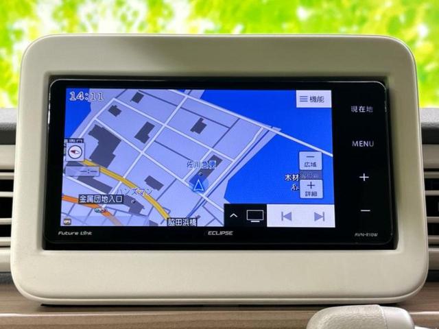 アルトラパン X 保証書/社外 SDナビ/衝突安全装置/シートヒーター 運転席/車線逸脱防止支援システム/ヘッドランプ LED/Bluetooth接続/ETC/EBD付ABS/横滑り防止装置/アイドリングストップ(9枚目)