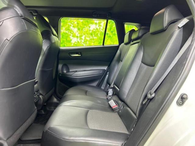 カローラクロス Z 新品タイヤ/パノラマルーフ/ディスプレイオーディオ/衝突安全装置/シートヒーター 前席/パノラミックビューモニター/車線逸脱防止支援システム/シート ハーフレザー/電動バックドア サンルーフ 禁煙車(7枚目)