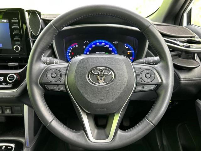 カローラクロス Z 新品タイヤ/パノラマルーフ/ディスプレイオーディオ/衝突安全装置/シートヒーター 前席/パノラミックビューモニター/車線逸脱防止支援システム/シート ハーフレザー/電動バックドア サンルーフ 禁煙車(13枚目)