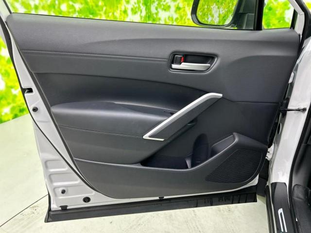 カローラクロス Z 新品タイヤ/パノラマルーフ/ディスプレイオーディオ/衝突安全装置/シートヒーター 前席/パノラミックビューモニター/車線逸脱防止支援システム/シート ハーフレザー/電動バックドア サンルーフ 禁煙車(21枚目)