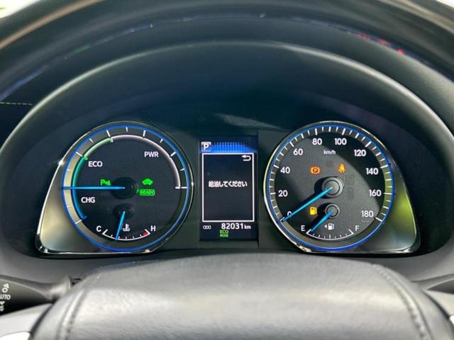 ハリアーハイブリッド ４ＷＤプレミアム　新品タイヤ／純正エアロ／保証書／社外　１０インチ　ＳＤナビ／フリップダウンモニター／トヨタセーフティセンス／車線逸脱防止支援システム／シート　ハーフレザー／電動バックドア／ヘッドランプ　ＬＥＤ　４ＷＤ（14枚目）