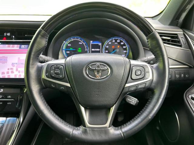 ハリアーハイブリッド ４ＷＤプレミアム　新品タイヤ／純正エアロ／保証書／社外　１０インチ　ＳＤナビ／フリップダウンモニター／トヨタセーフティセンス／車線逸脱防止支援システム／シート　ハーフレザー／電動バックドア／ヘッドランプ　ＬＥＤ　４ＷＤ（15枚目）