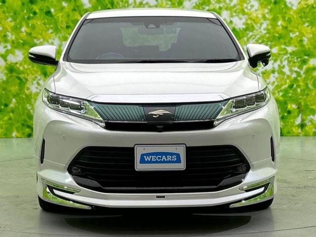 ハリアーハイブリッド ４ＷＤプレミアム　新品タイヤ／純正エアロ／保証書／社外　１０インチ　ＳＤナビ／フリップダウンモニター／トヨタセーフティセンス／車線逸脱防止支援システム／シート　ハーフレザー／電動バックドア／ヘッドランプ　ＬＥＤ　４ＷＤ（43枚目）